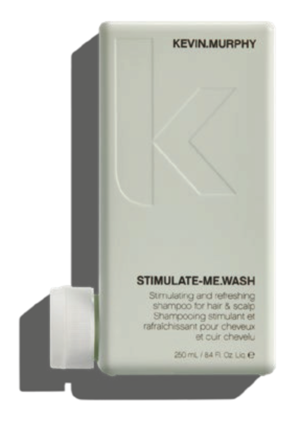 KEVIN MURPHY STIMULATE ME WASH - STIMULIUOJAMASIS IR GAIVINAMASIS ŠAMPŪNAS PLAUKAMS IR GALVOS ODAI, 250ml