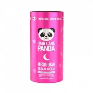 Hair Care Panda For Good Sleep- Maisto papildai geresniam miegui 60 guminukų/300gr.