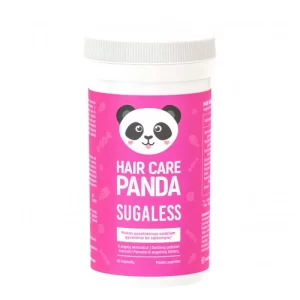 Hair Care Panda SUGALESS- Maisto papildas mažinantis potraukį saldumynams 60 kapsulių