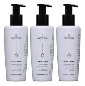 ENVIE PRO FILLER 3-ŽINGSNIŲ procedūra PAŽEISTIEMS PLAUKAMS 3X150ML