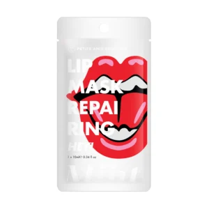 PETITE AMIE SKINCARE lakštinė kaukė lūpoms „Repairing Hey!”